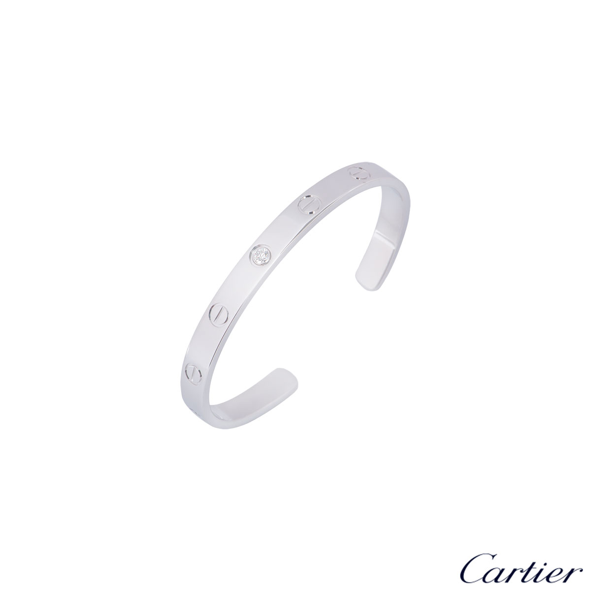 cartier diamond cuff